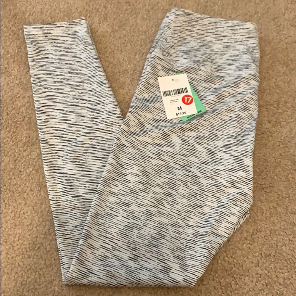 High Rise Leggings New Forever 21 medium M white